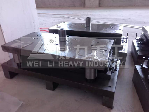 80噸固定臺沖床使用的凹凸沖模